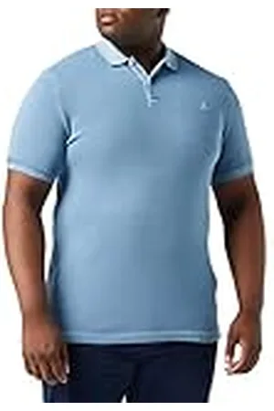 Marc O’ Polo Marc OߴPolo Hombre Polo de manga corta de tejido elástico Shaped fit, (Total Eclipse), XXL