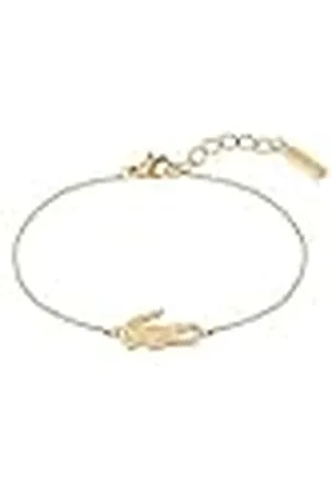 Lacoste Pulsera de cadena para Mujer Colección CROCODILE, , Talla única