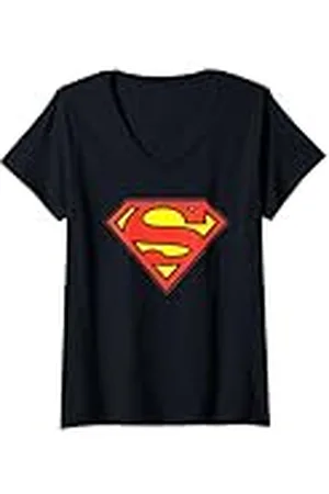 DC Comics Originals Superman Logo Camiseta Cuello V