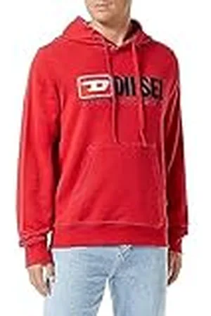 Diesel S-Ginn-Hood-DIV Sudadera con Capucha, , XXXL para Hombre