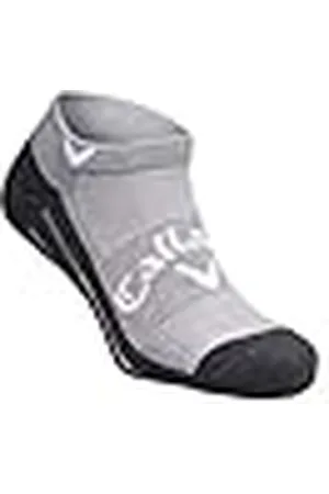 Callaway Tour Optidri-Calcetines Bajos para Hombre, Gris/carbón, L/XL, Taille Unique