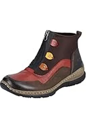 Rieker N3277, Mocasines Mujer, Marrón Combinado, 36 EU