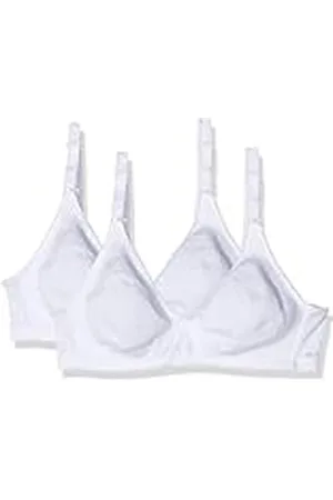 Nur Die 2er Pack Damen Baumwoll BH Sujetador, , 100C (Talla del Fabricante: 80C) 2 para Mujer
