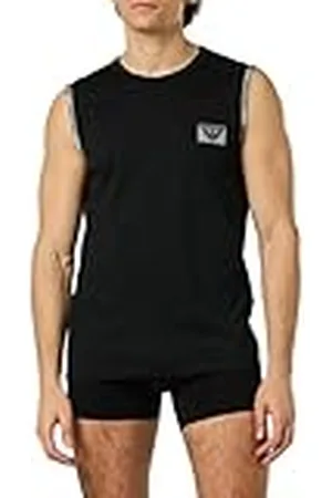 Emporio Armani Piping Logoband T-Shirt Hombre, , XL