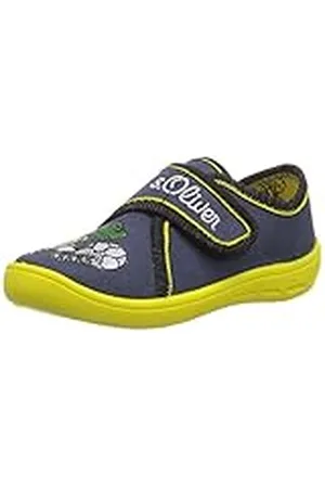 QS by s.Oliver 34111 - Mary Jane de lona Unisex niños, color azul, talla 29