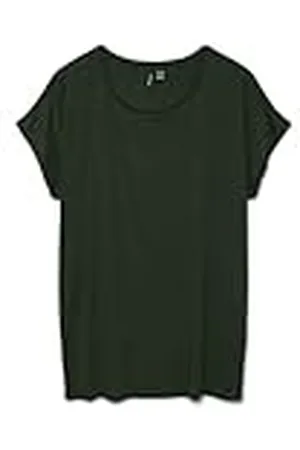 VERO MODA Vmava Plain SS Top Gajrs Noos Camiseta, , L para Mujer