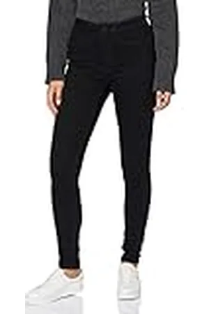Noisy May Nmcallie Chic HW Vaqueros Vi071bl Bg Noos Pantalones, , 26/32 para Mujer