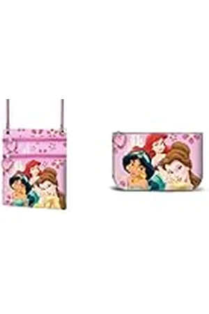 Disney Princesas Palace - Bolso Action Vertical + Monedero Cuadrado Pequeño