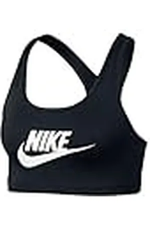 Nike Swoosh Futura Bra Sujetador de Deporte, Mujer, , XS
