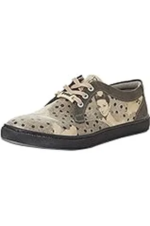 Dogo Cord, Zapatos Planos de Mujer, Black Dress, Zapatos Veganos Estampados,37 EU