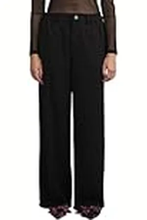 Pieces® Pccamil HW Wide Pant Noos Pantalones, , XLW x 30L para Mujer