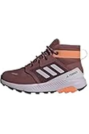 adidas Terrex Trailmaker Mid Rain.RDY Hiking Shoes, Zapatos de Senderismo, Burgundy/Silver Dawn/Amber Tint, 28.5 EU