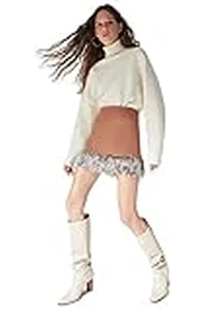 Trendyol Damen Gerade Mini Eine Linie Rock Falda, , 44 De Las Mujeres