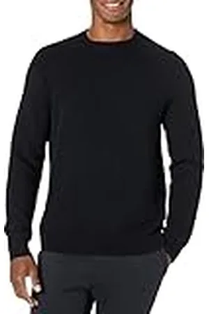 Amazon Jersey oversize de algodón texturizado con cuello redondo Hombre, , S