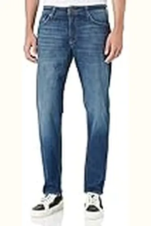 JACK & JONES Jjimike Jjwood Jos 481 Noos Jeans, Azul Denim, 32W x 34L para Hombre