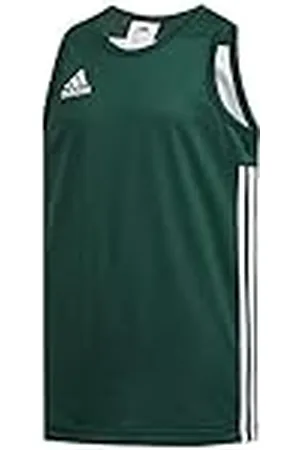 adidas Unisex niños 3G Speed Reversible Jersey, Dark Green/White, 5-6 Years