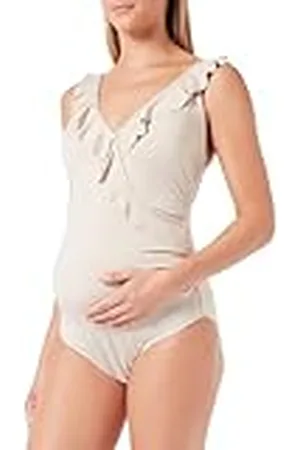 Noppies Sima Microfiber Traje de baño de una Sola Pieza, Light Sand-N147, M/L para Mujer