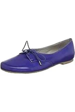 Accatino 850172 - Zapatos de Cordones de Cuero para Mujer, Color Azul, Talla 41