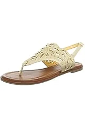 Buffalo London 312-1137-1 Patent PU 141771 - Sandalias para Mujer, Color Beige, Talla 36