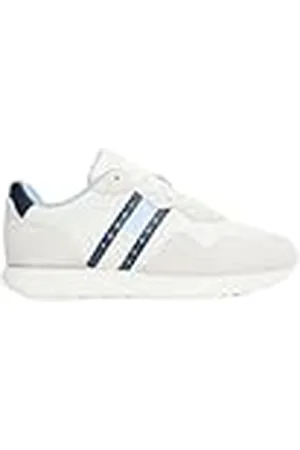 Tommy Hilfiger Zapatillas para Mujer Runner Sneaker, Azul (Moderate Blue), 39