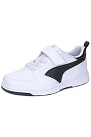 PUMA Rebound V6 Lo AC+ PS, Sneaker, White Black Black, 30 EU