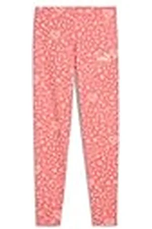 PUMA FLAMING LOVE AOP Leggings G, pantalones deportivos mujer Niñas,