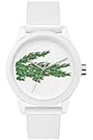 Lacoste Reloj Analógico de Cuarzo para Hombre Colección .12.12 con Correa de Silicona Blanca - 2011039
