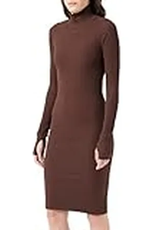 G-Star Para Mujer Slim rib dress mock ls wmn, , M