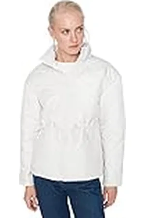 Trendyol Standing Collar Plain Oversize Winter Jacket Abrigo, , L para Mujer