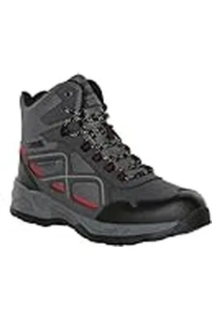 Regatta Vendeavour Boot, Zapatos para Senderismo Hombre, Ash/RioRed, 42 EU