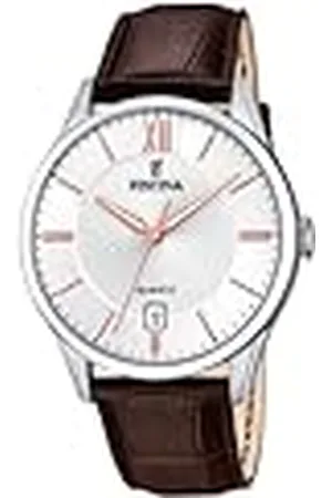 Festina Reloj Analógico para Hombres de Cuarzo con Correa en Cuero F20426/4
