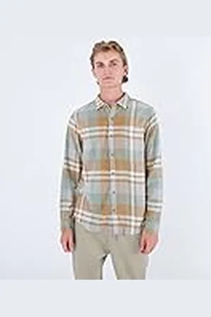 Hurley Camisa Portland de Franela orgánica para Hombre