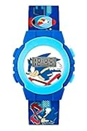 Sonic The Hedgehog Reloj Digital para Niños de Cuarzo con Correa en Plástico SNC4316