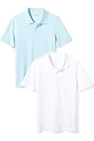 Amazon Polos de piqué de Manga Corta Niño, Pack de 2, , 5 años