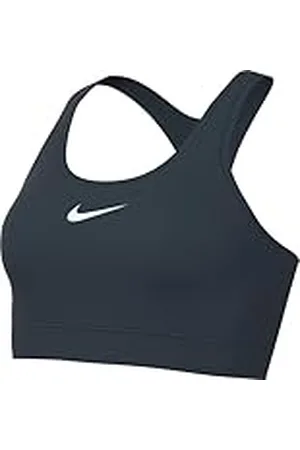 Nike Swoosh Medium Support Sujetador Deportivo con Almohadilla - Mujer, , DX6821-478, 2XS