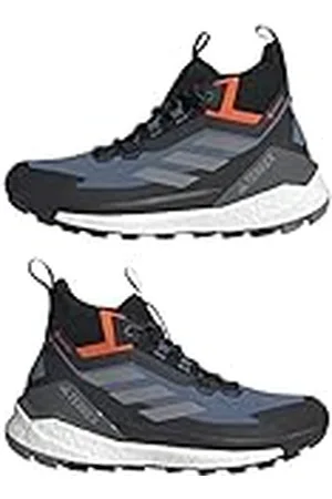 adidas Terrex Free Hiker 2 GTX, Walking Shoe Hombre, Noir/Blue, 41 1/3 EU