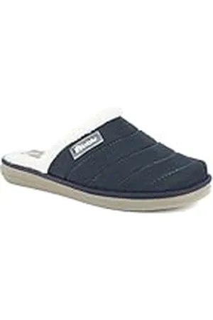 Inblu Mujer con Efecto plumón, Zapatillas de Invierno con Suela Flexible, 35/41, Mule, , 36 EU