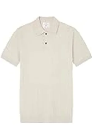 Springfield SPRINGFILED Jersey Manga Corta Cuello Polo, Camisa de Polo Hombre, Grey, L