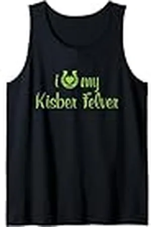 Hip I Love My Kisber Felver Horse Show Equitación Entrenador Camiseta sin Mangas