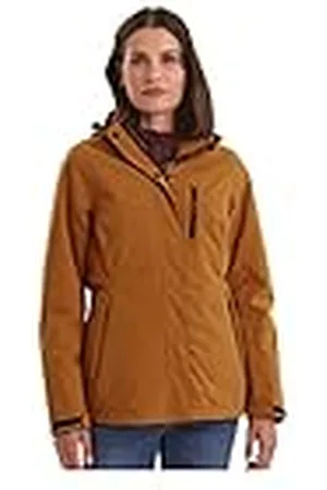 Killtec Chaqueta de invierno para mujer Kow 140 Wmn Jckt con capucha desmontable, Mujer, Chaqueta de invierno con capucha desmontable, 37411-000, , 46