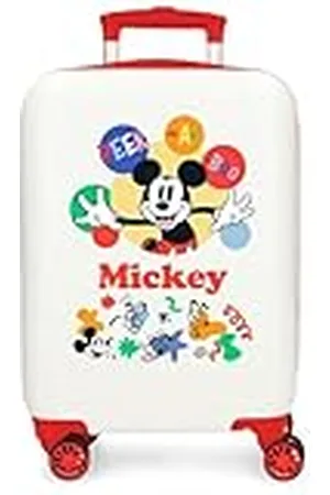 Disney Joumma Mickey Peek a Boo Maleta de Cabina 33x50x20 cms Rígida ABS Cierre de combinación Lateral 28,4L 2 kgs 4 Ruedas Dobles Equipaje Mano