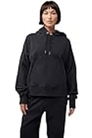 Fox Racing Wordmark - Sudadera de Forro Polar Extragrande para Mujer, Color Negro