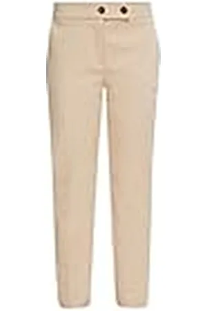 Comma, Hose Pantaln de Vestir, Arena, 46 ES/Largo para Mujer