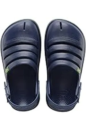 Havaianas Kids Clog Brasil, Zuecos Unisex Niños, Navy Blue, 23/24 EU
