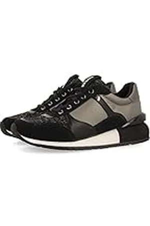 Gioseppo Sneakers Monocolor con Base de Nylon y Piso de Media cuña para Mujer ebenau