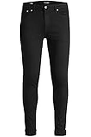 JACK & JONES Jjiliam Jjoriginal Am 009 Lid Vaqueros Skinny, Negro 014, 33W / 34L para Hombre