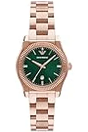 Emporio Armani Reloj Analógico para Mujeres de Cuarzo con Correa en Acero Inoxidable AR11639
