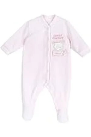 chicco Mono de Chenilla, Con Abertura En La Parte Delantera, Bebé-Niñas, , 3 meses, Diseñado en Italia