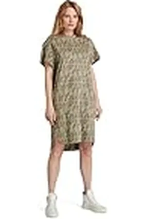 G-Star Para Mujer Vestido Printed Loose T-Shirt, , XS