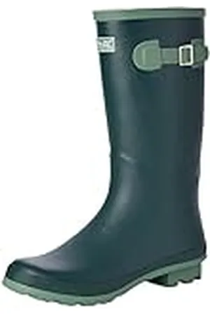 Regatta Lady Fairweather II - Botas de agua ajustables de caucho natural con forro de algodón